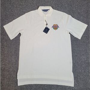 Vtg  Ralph Lauren Men's  Polo Golf Shirt Sz S Black Enterprise Pepsi Tennis Golf